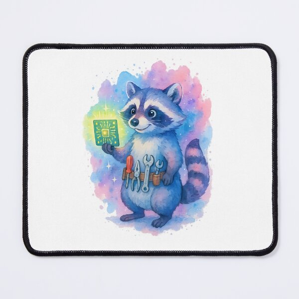 Item preview, Raccoon Fixer – Biomedical Repair Tech designed and sold by ClinicalHubs.