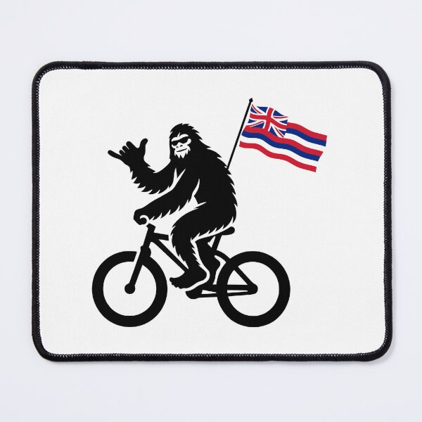 Item preview, Bigfoot Cycling Hawaii Flag designed and sold by Esskay Designs.