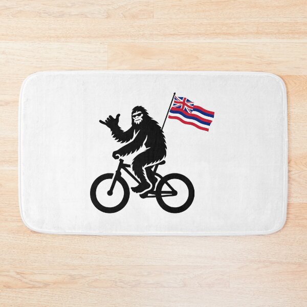 Item preview, Bigfoot Cycling Hawaii Flag designed and sold by Esskay Designs.