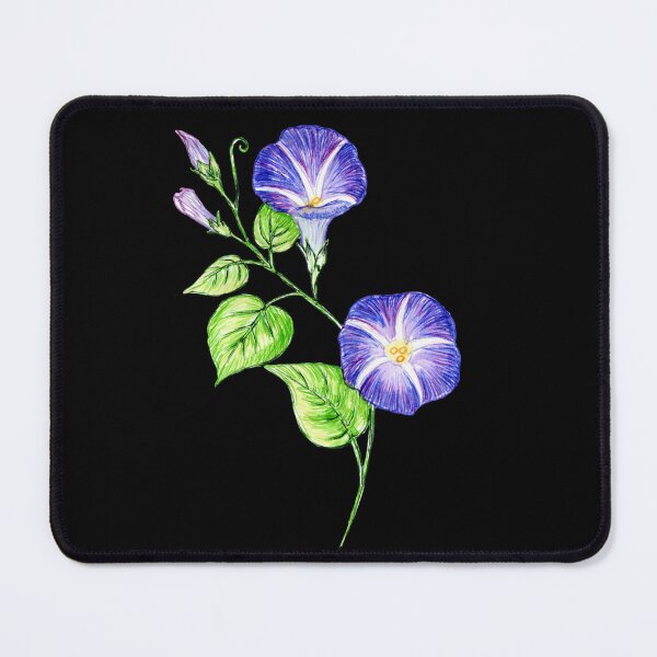 Item preview, Morning glory, blue flowers designed and sold by MartaHorodniczy.
