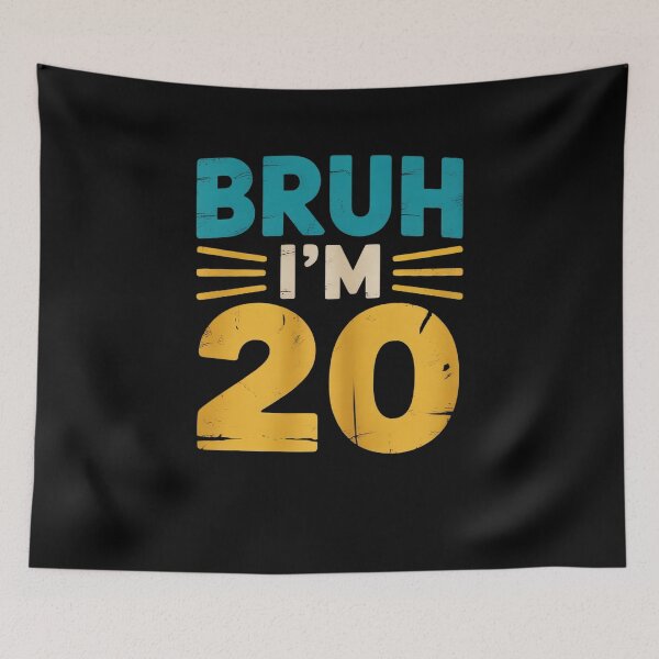 Item preview, Bruh It's My 20th Birthday DabbingI'm 20 Year Old Birthday  designed and sold by NeomiStoreSS.
