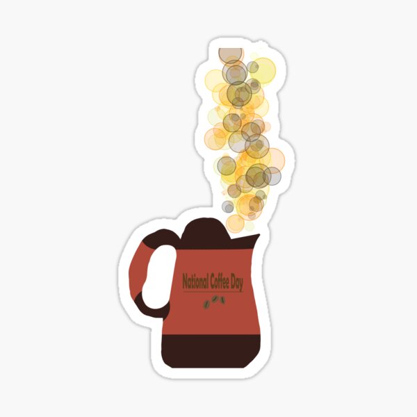 Item preview, National coffee day designed and sold by dariosArt.