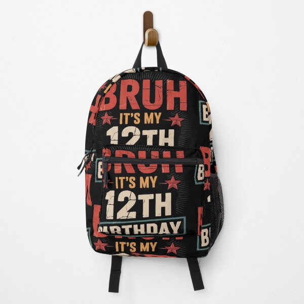 Item preview, 12 Years Old Birthday Boy Bruh It's My 12th Twelfth Birthday 1  designed and sold by ClassicAnthony.
