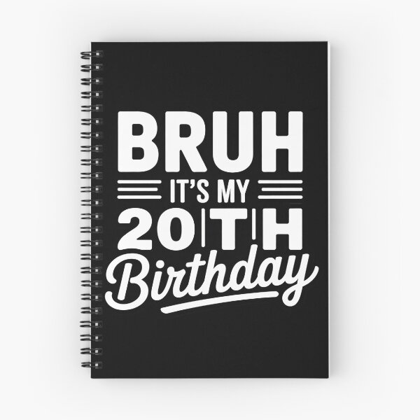 Item preview, Bruh It's My 20th Birthday I'm 20 Year Old Birthday  designed and sold by NeomiStoreSS.