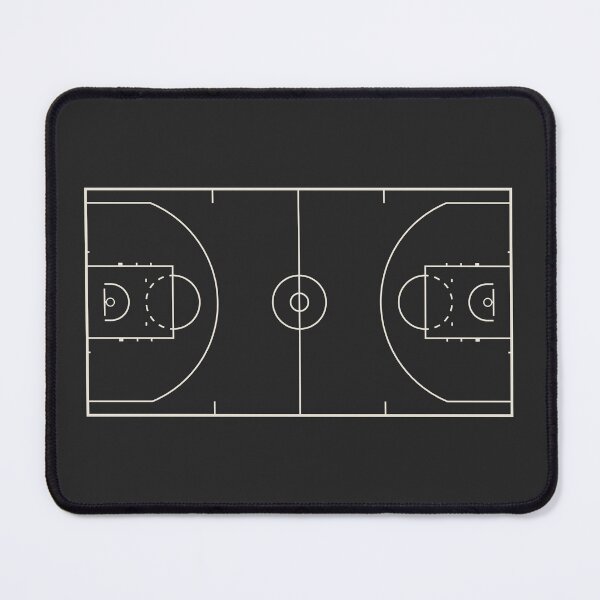 Item preview, Basketball Court Diagram Blueprint designed and sold by aio.