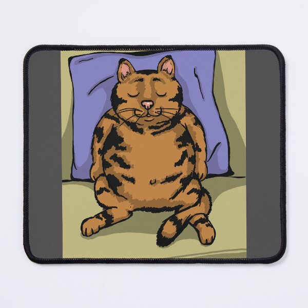 Item preview, Lazy Cat Digital Illustration designed and sold by Anne Park.