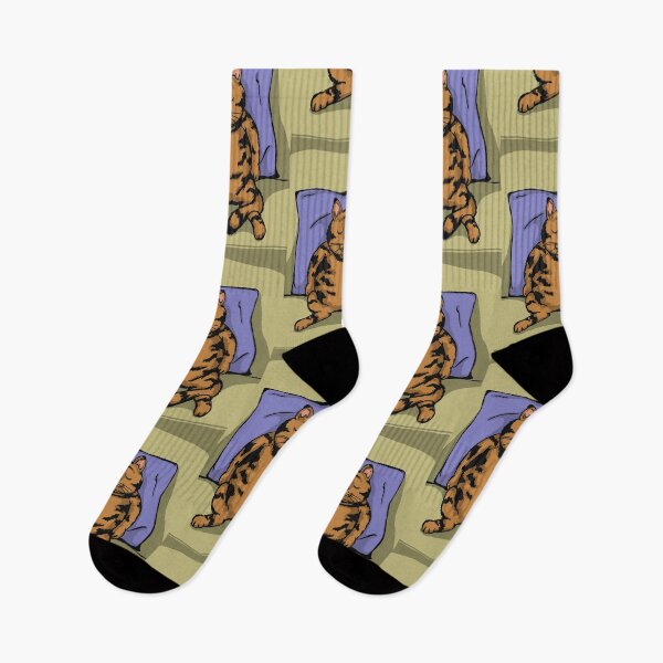 Item preview, Lazy Cat Digital Illustration designed and sold by Anne Park.