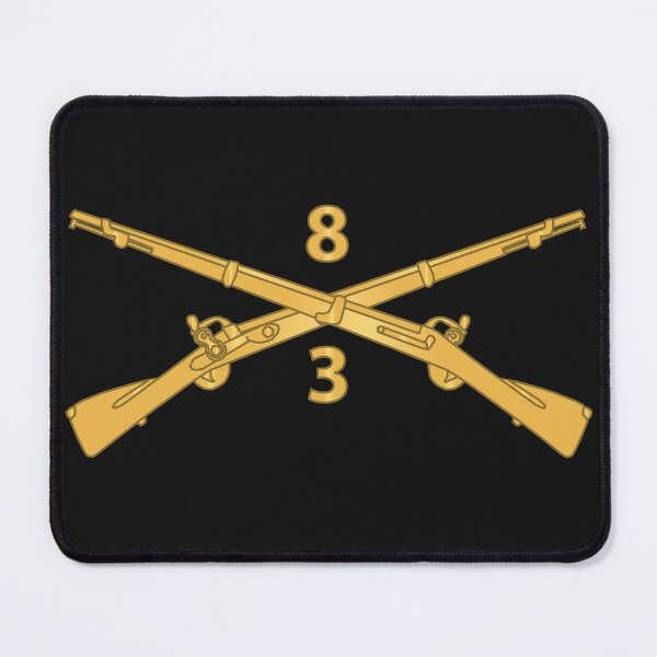 Item preview, Army - 3rd Battalion, 8th Infantry Regiment Branch wo Txt 300 designed and sold by Military Insignia Products.