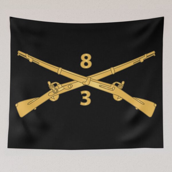 Item preview, Army - 3rd Battalion, 8th Infantry Regiment Branch wo Txt  300 designed and sold by Military Insignia Products.