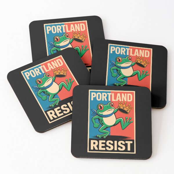 Item preview, Resist 86 47 portland frog designed and sold by VividDripCo.