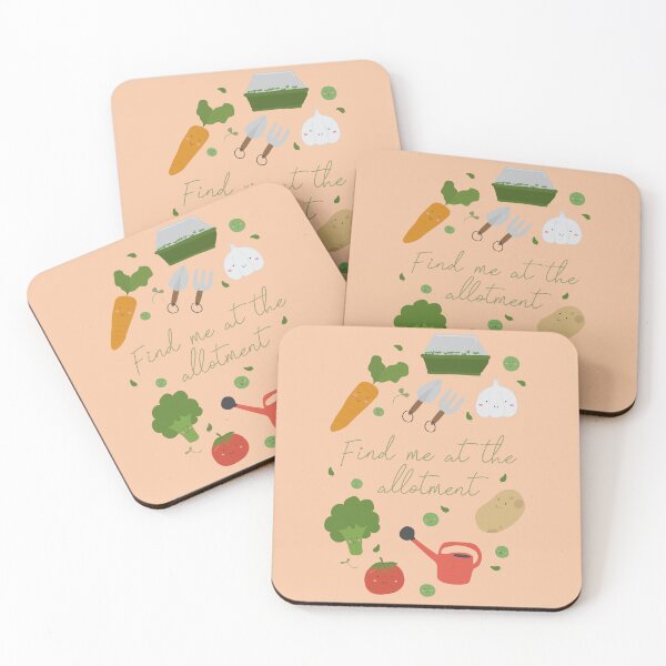 Item preview, Find me at the Allotment Veggie design designed and sold by SparkPrintsandDesigns.