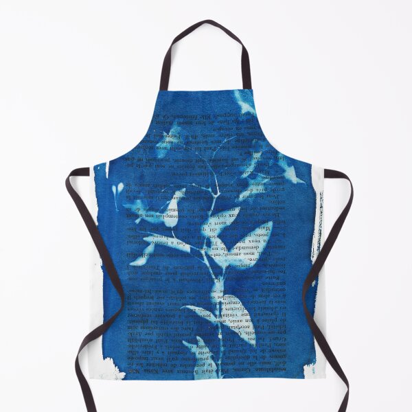 Item preview, Cyanotyped Floral Reading designed and sold by La Seconde Vie de Suzie.