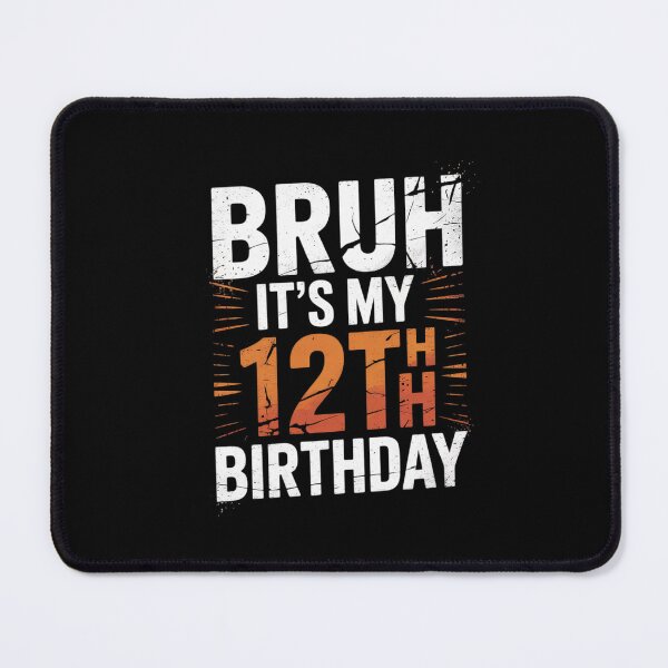 Item preview, 12th Birthday Astronaut Bruh I'm 12 Years Old Birthday designed and sold by ClassicAnthony.