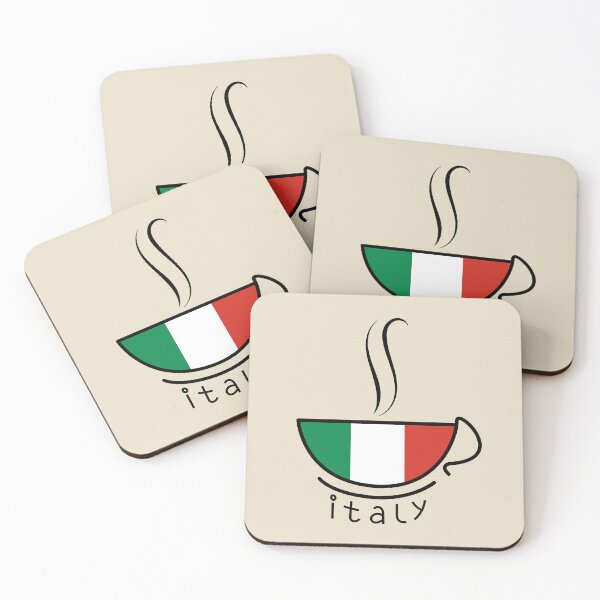 Item preview, Coffee cup with the Italian flag designed and sold by andbeldesign.