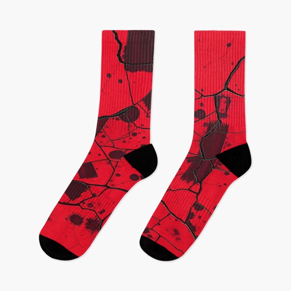 Item preview, Urban Static “Crimson Fracture” | Red Shattered Texture Streetwear Design designed and sold by CMdigit.