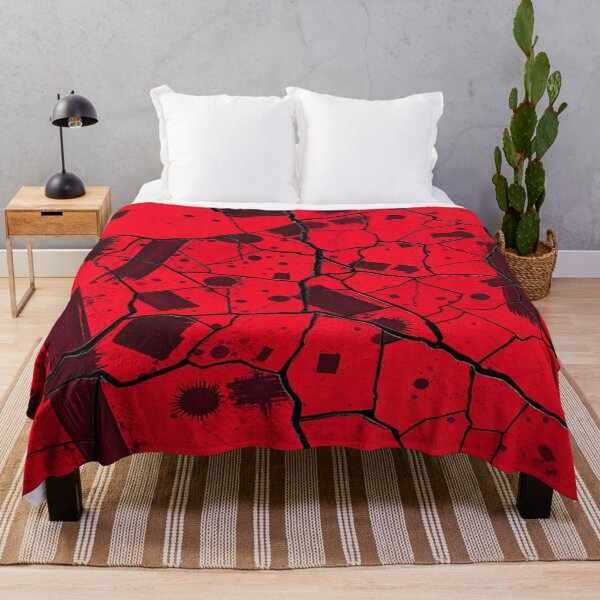 Item preview, Urban Static “Crimson Fracture” | Red Shattered Texture Streetwear Design designed and sold by CMdigit.