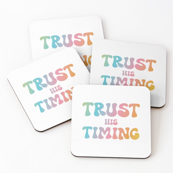 Item preview, Trust His Timing designed and sold by goal-getter.