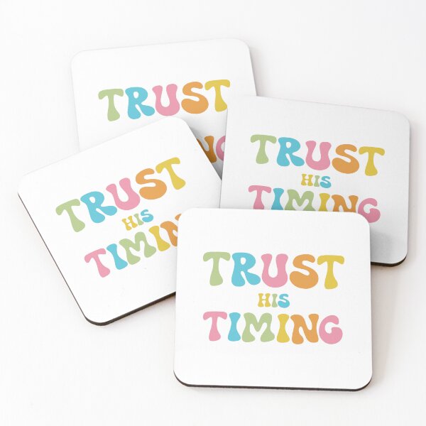 Item preview, Trust His Timing designed and sold by goal-getter.