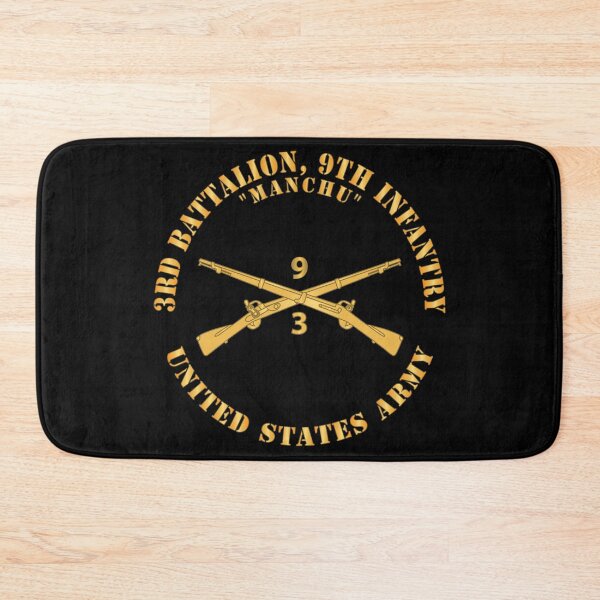 Item preview, Army - 3rd Battalion, 9th Infantry Regiment Branch - Manchu - US Army X 300 designed and sold by Military Insignia Products.