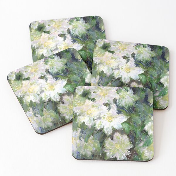 Item preview, Claude Monet - White Clematis designed and sold by Jon-Baran.