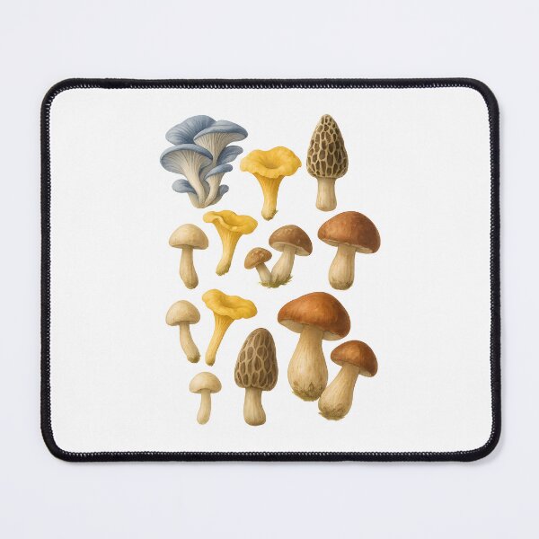 Item preview, Wild Edible Mushrooms Botanical Art designed and sold by DariaOltes.