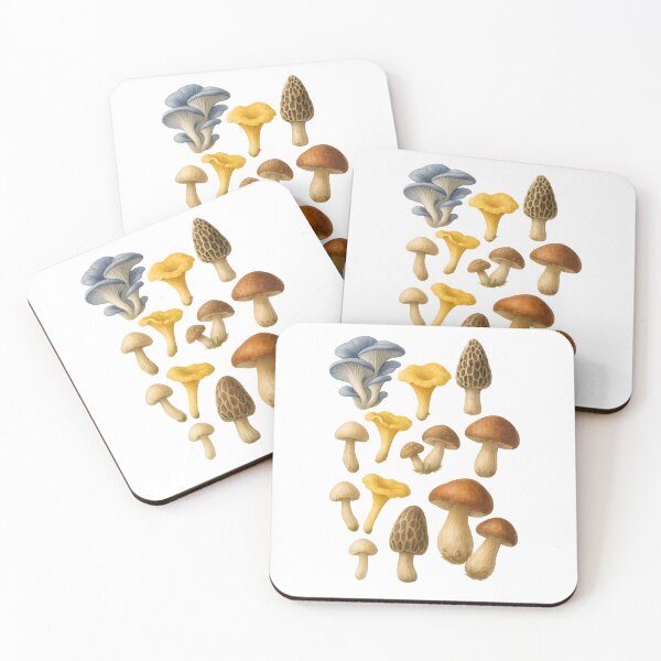 Item preview, Wild Edible Mushrooms Botanical Art designed and sold by DariaOltes.