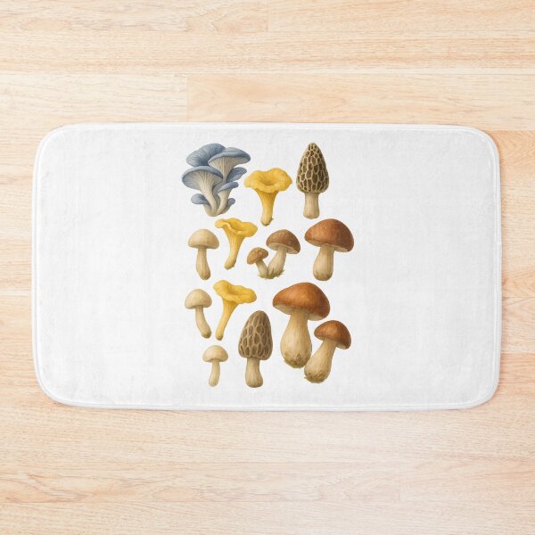 Item preview, Wild Edible Mushrooms Botanical Art designed and sold by DariaOltes.