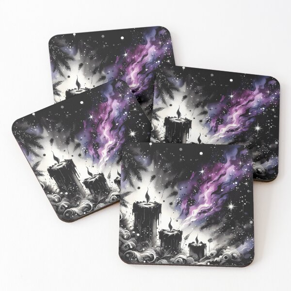 Item preview, Black Candles, Ai Generated Art  designed and sold by ACC .