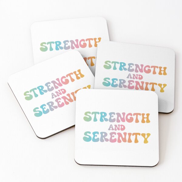 Item preview, Strength and Serenity designed and sold by goal-getter.