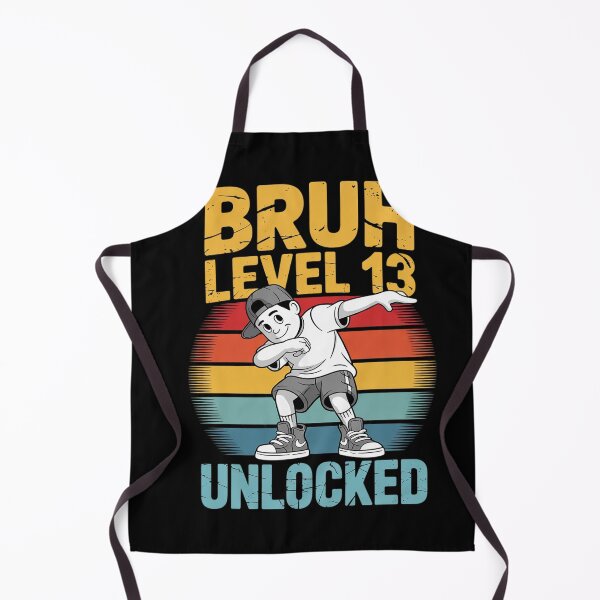 Item preview, 13 Years Old Birthday Dabbing Boy Bruh Level 13 Unlocked  designed and sold by BeetleMalon.