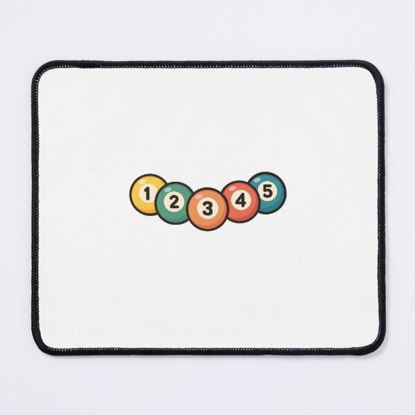Item preview, Retro Billiard Balls – Funny Pool Player Graphic 1-5 | Vintage Billiards designed and sold by Fleetwood1994.
