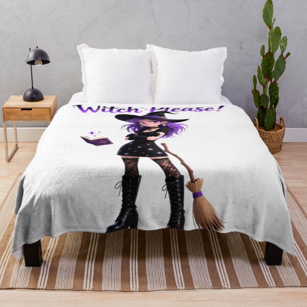 Item preview, Witch with a wink and the slogan “Witch Please” designed and sold by ArtCreator2023.