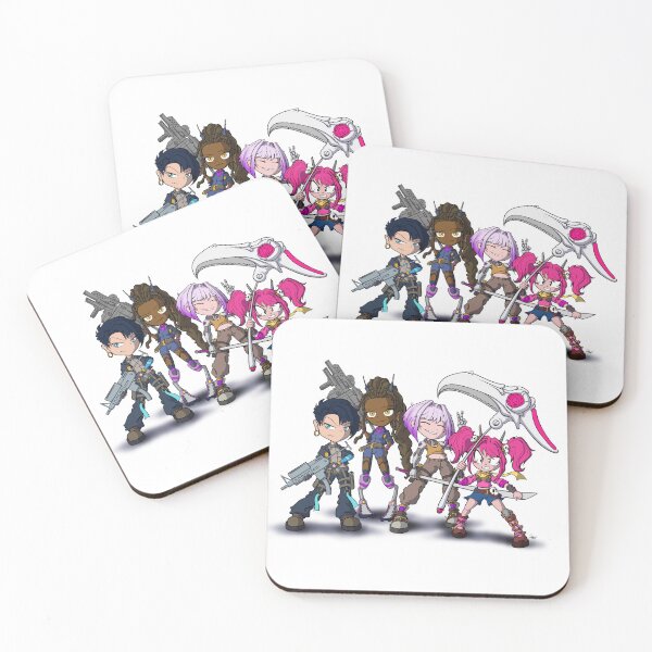 Item preview, Four Chibis of the Apocalypse designed and sold by Diojii Kemono Wear.