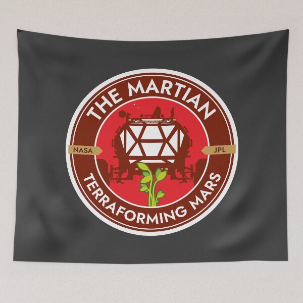 Item preview, The Martian. Terraforming Mars Commemorative Badge designed and sold by BGALAXY.