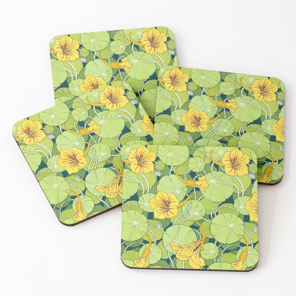 Item preview, Vintage Water Lily Pattern designed and sold by CottageBunny.