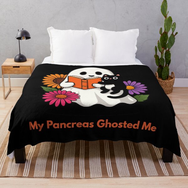 Item preview, Pancreas Ghosted Me - Cat Spirit designed and sold by WonderMix.