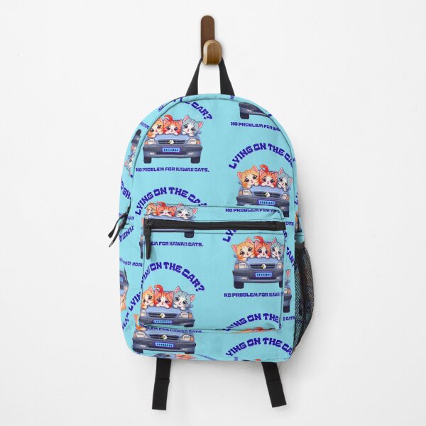 Item preview, Lying on the car? No problem with kawaii cats. designed and sold by Newprojectart.