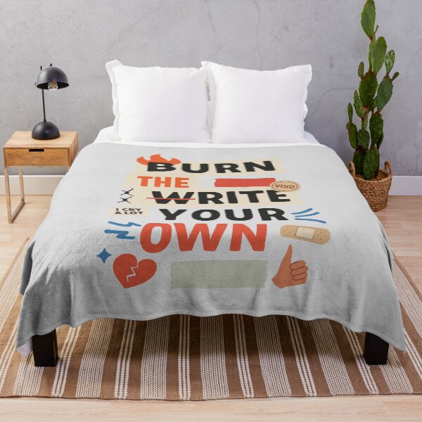 Item preview, Write Your Own Pain – Emotional Affirmation Art designed and sold by SanPedroArt.