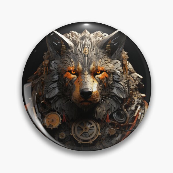 Item preview, Mechanical Wolf Guardian with Clockwork Armor designed and sold by Daagath.