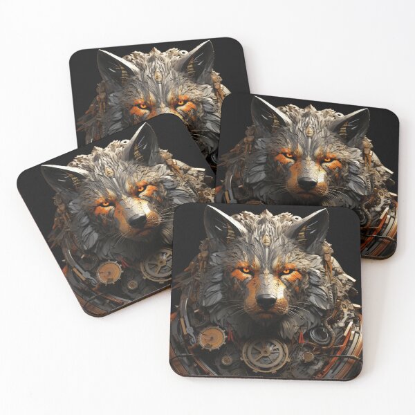 Item preview, Mechanical Wolf Guardian with Clockwork Armor designed and sold by Daagath.