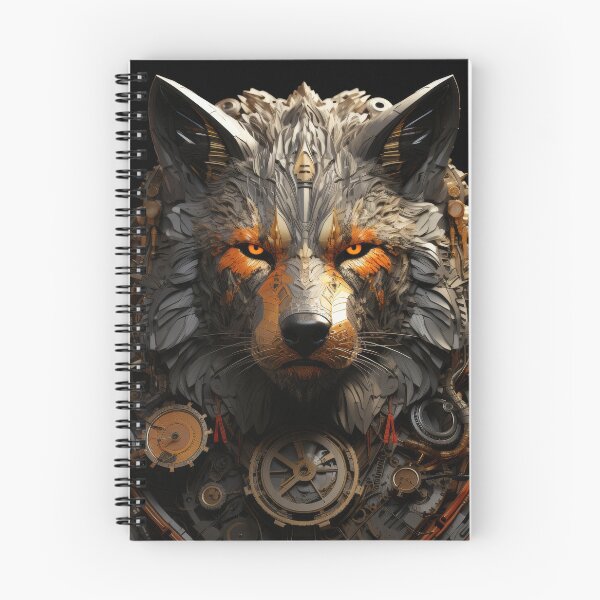 Item preview, Mechanical Wolf Guardian with Clockwork Armor designed and sold by Daagath.