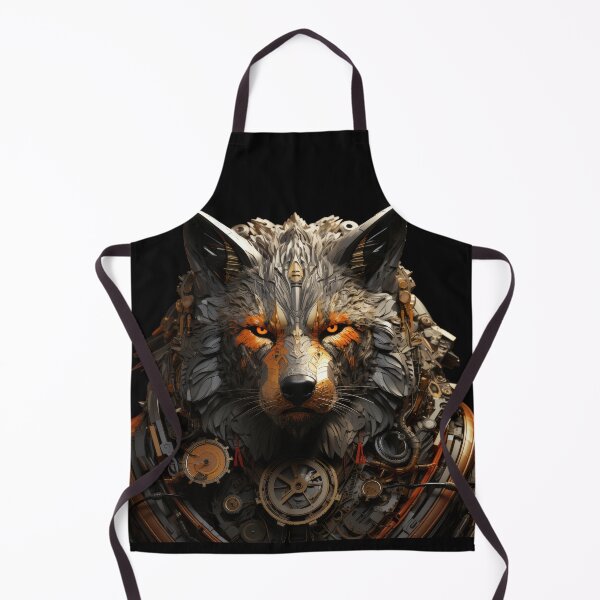 Item preview, Mechanical Wolf Guardian with Clockwork Armor designed and sold by Daagath.