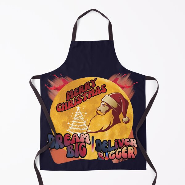 Item preview, Santa's Golden Moon: Dream Big, Deliver Bigger [ Merry Christmas] designed and sold by EliteBazar.