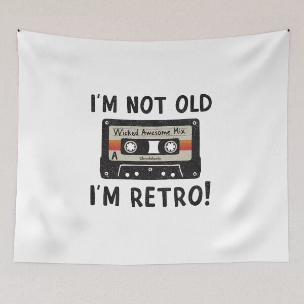 Item preview, Retro Cassette Mixtape Nostalgia Vibes designed and sold by Oniyasha.