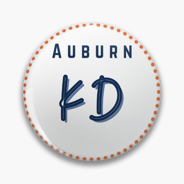 Item preview, Auburn Sorority Football Gameday Pin Button designed and sold by Kickoff Buttons.