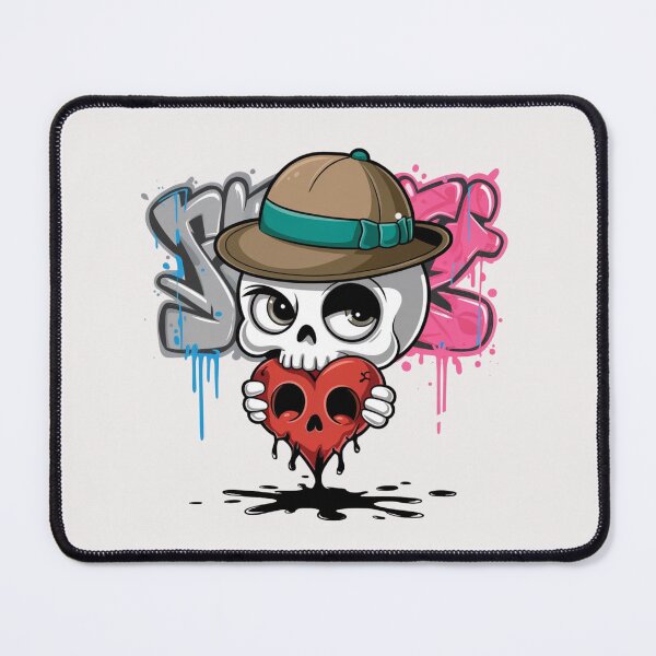 Item preview, Explorer Skull with Skull Heart designed and sold by WeranovDesign.