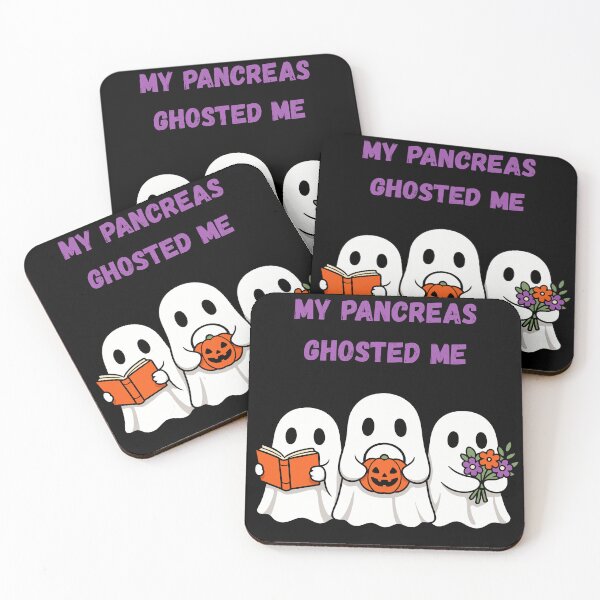 Item preview, Ghosted By My Pancreas - Halloween Scene designed and sold by WonderMix.