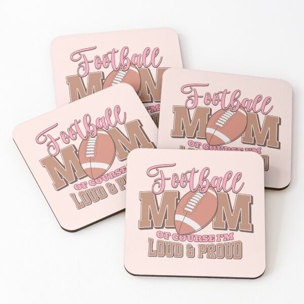 Item preview, Football Mom Loud And Proud Support designed and sold by Oniyasha.