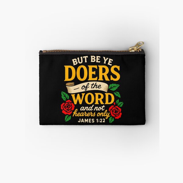 Item preview, James 1:22 But Be Ye Doers Of The Word And Not Hearers Only  designed and sold by plushism.