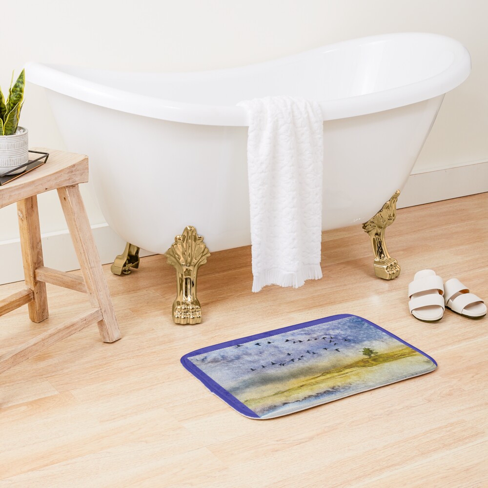 Item preview, Bath Mat designed and sold by PaintyCreator.